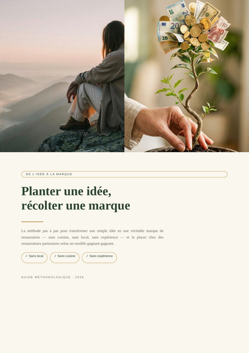 Couverture du Guide 1 – Planter une idée, récolter une marque